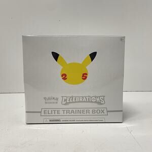 Pokemon TCG 25th Anniversary Celebrations Elite Trainer Box ETB - Sealed New